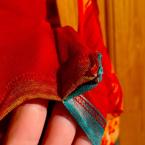 Vintage Jean Paul Gaultier Soliel Collection Double Mesh Maxi Dress - Picture 6 of 9